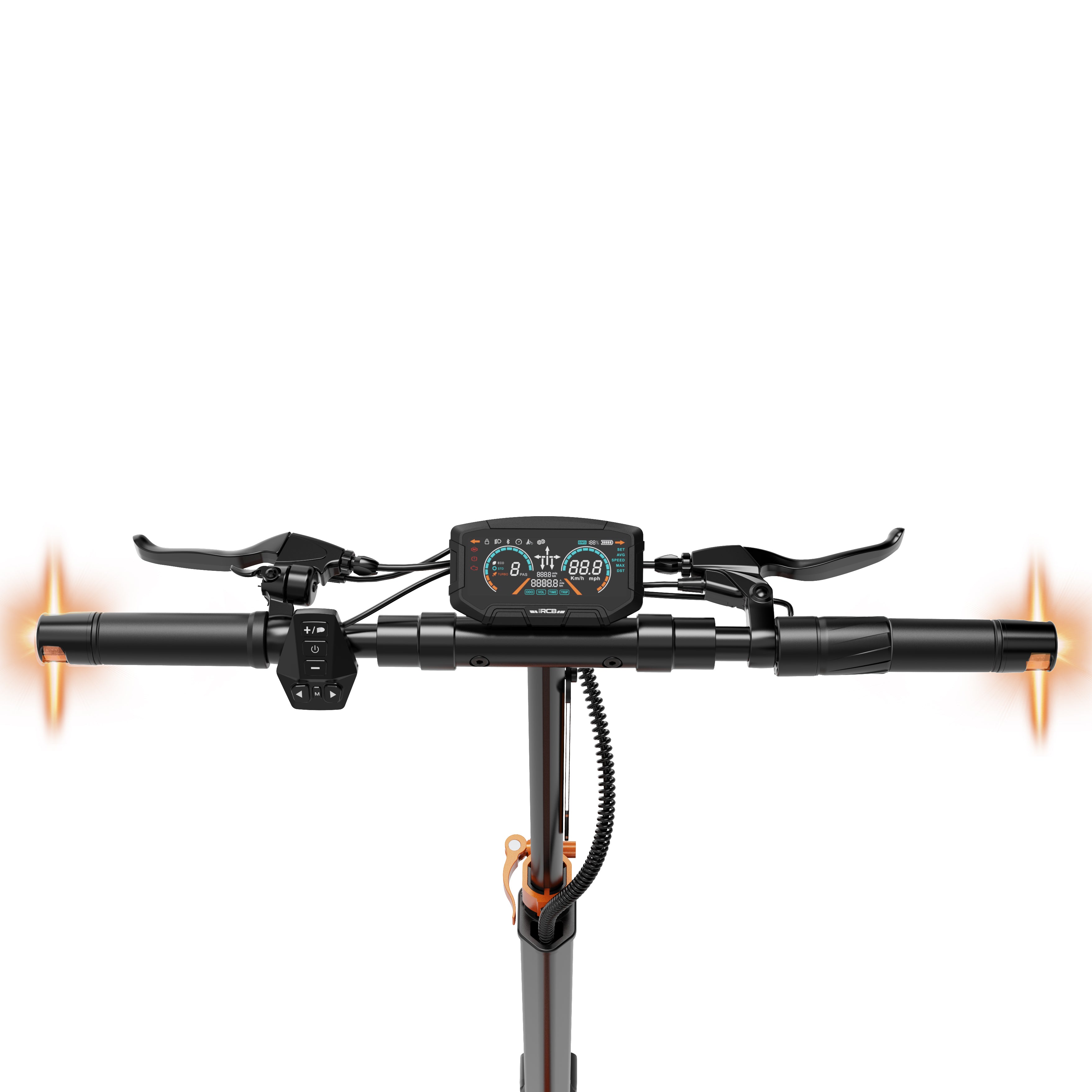 RCB D7 PRO ABE Ultra Elektroroller Clignotant (RCB D7 PRO Ultra NFC+Clignotant)