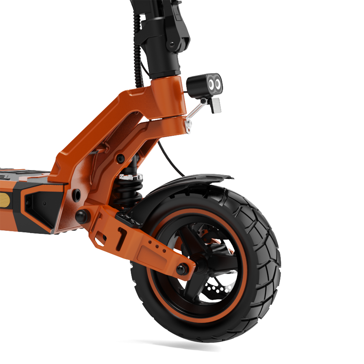Scooter ultra électrique RCB D7 EU (vitesse de sortie 45KMH + crête 1600W + NFC + clignotant)
