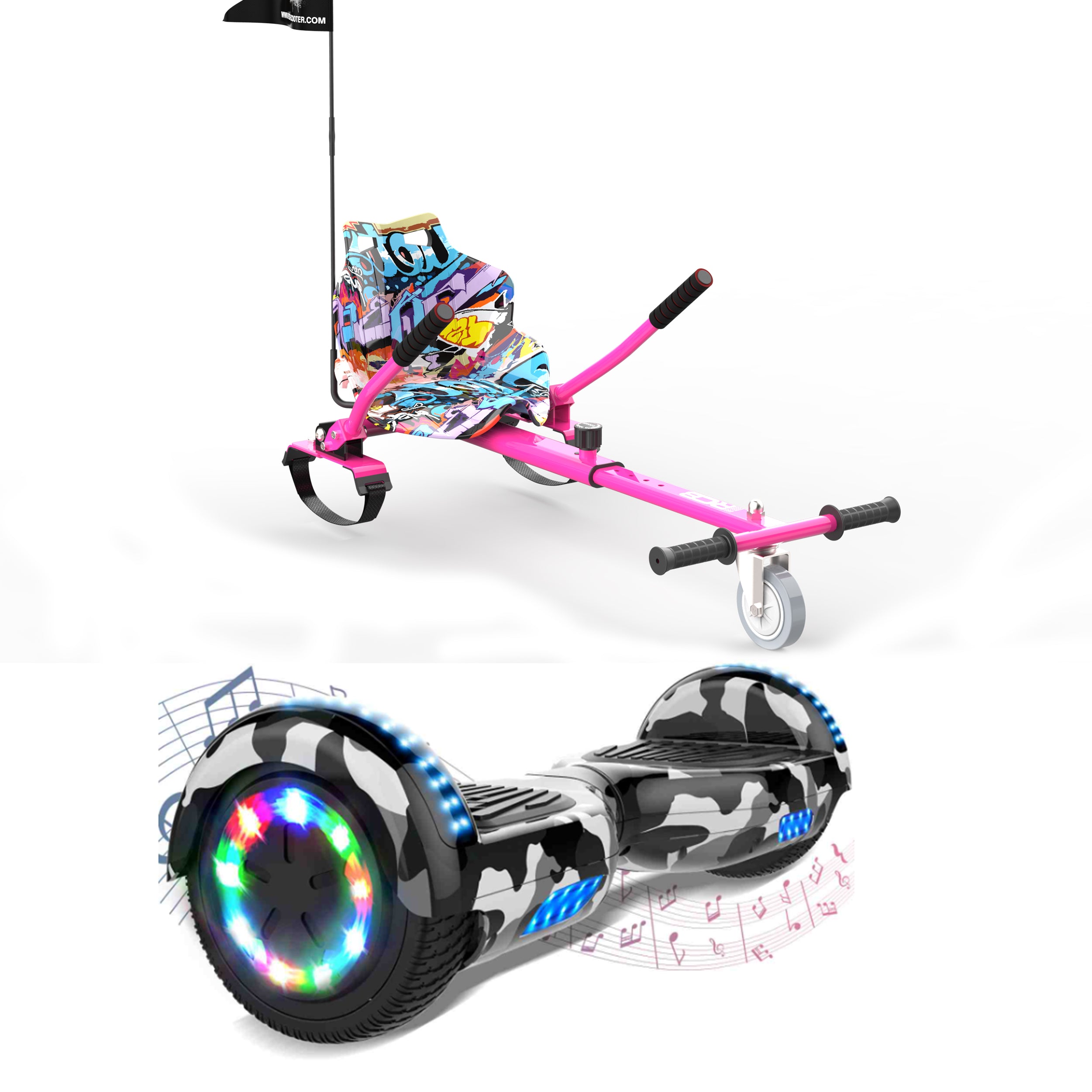 RCB JD6 6,5-Zoll-Hoverboard + KT