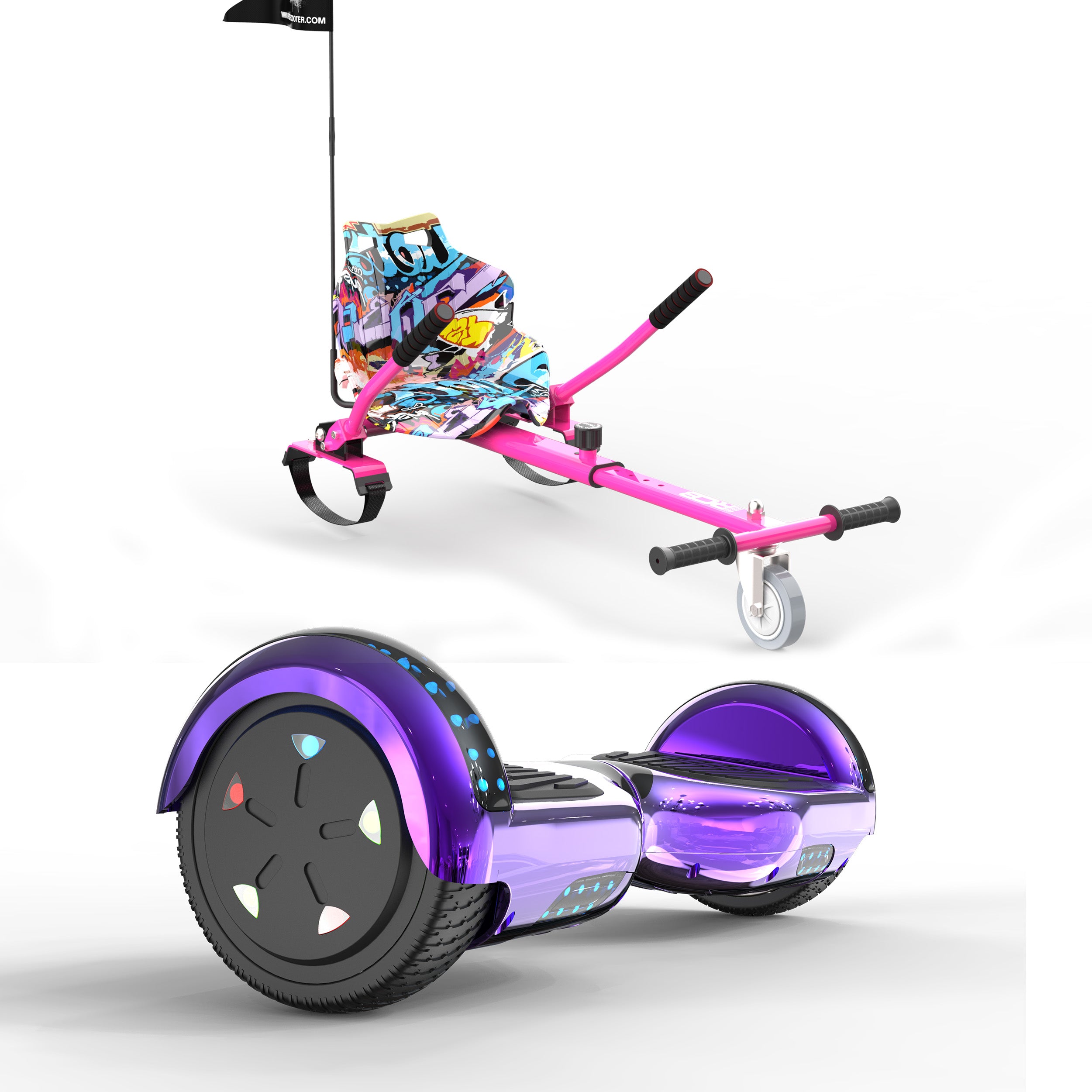 RCB JD6 6,5-Zoll-Hoverboard + KT