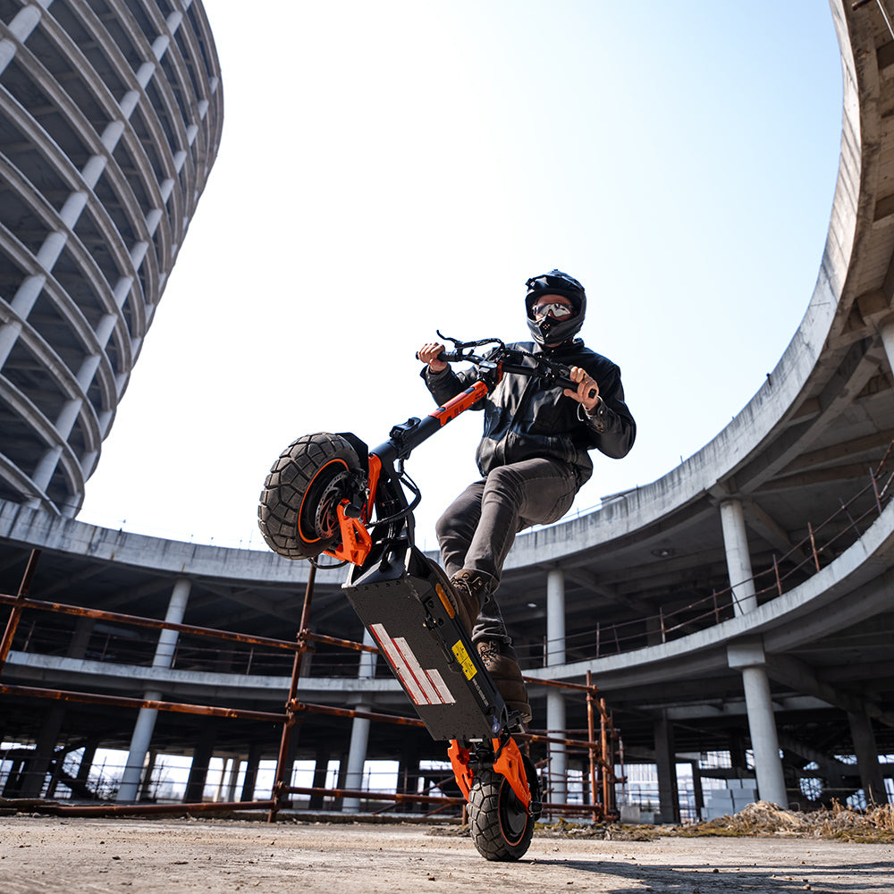 RCB D7 MAX ABE Elektroroller – Legal, 80–100 km Reichweite, 46,7 % Steigung, Blinker