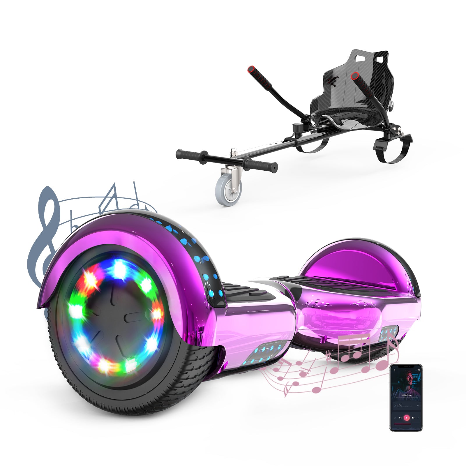 RCB JD6 6,5-Zoll-Hoverboard + KT