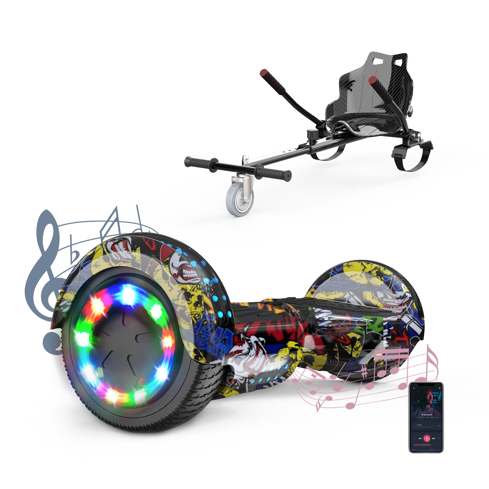 RCB JD6 6,5-Zoll-Hoverboard + KT