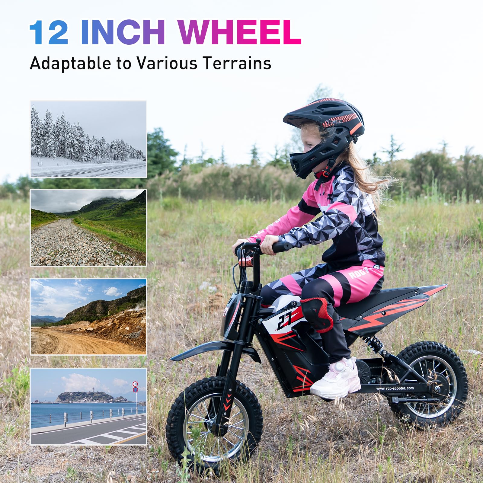 RCB R9X Elektro-Motocross-Dirtbike