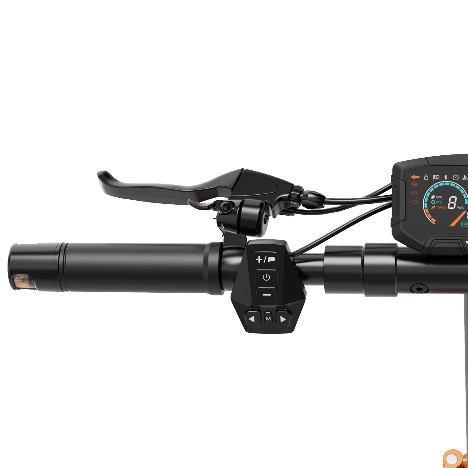 RCB D5 PRO ABE Ultra Elektroroller Blinker(RCB D5 PRO NFC+Turn Signal)