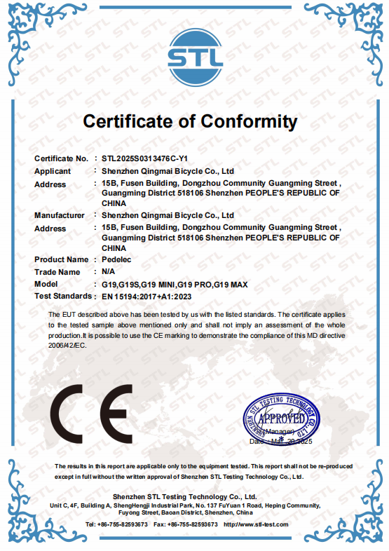 CE Road Inspection Report