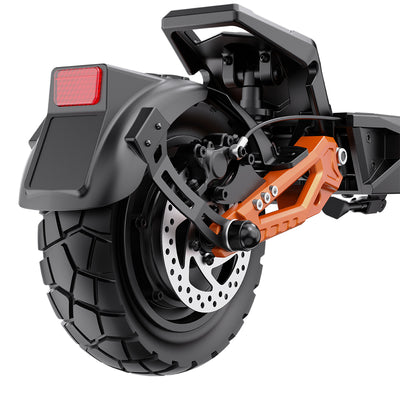 RCB D7 MAX ABE Elektroroller – Légal, 80–100 km Reichweite, 46,7 % Steigung, Clignotant