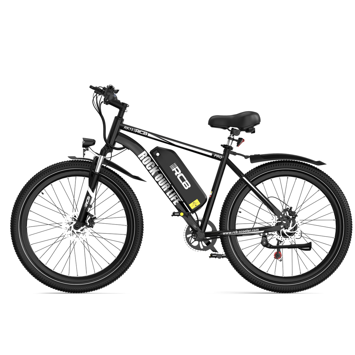 RCB RK15 PRO Electric Bike for Adults(RCB APP E BIKE) - black / 165cm -210cm / EU