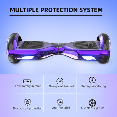 RCB JD6 Hoverboards 6,5 inch Skateboard Copii (Vine cu lumini LED în cinci culori)