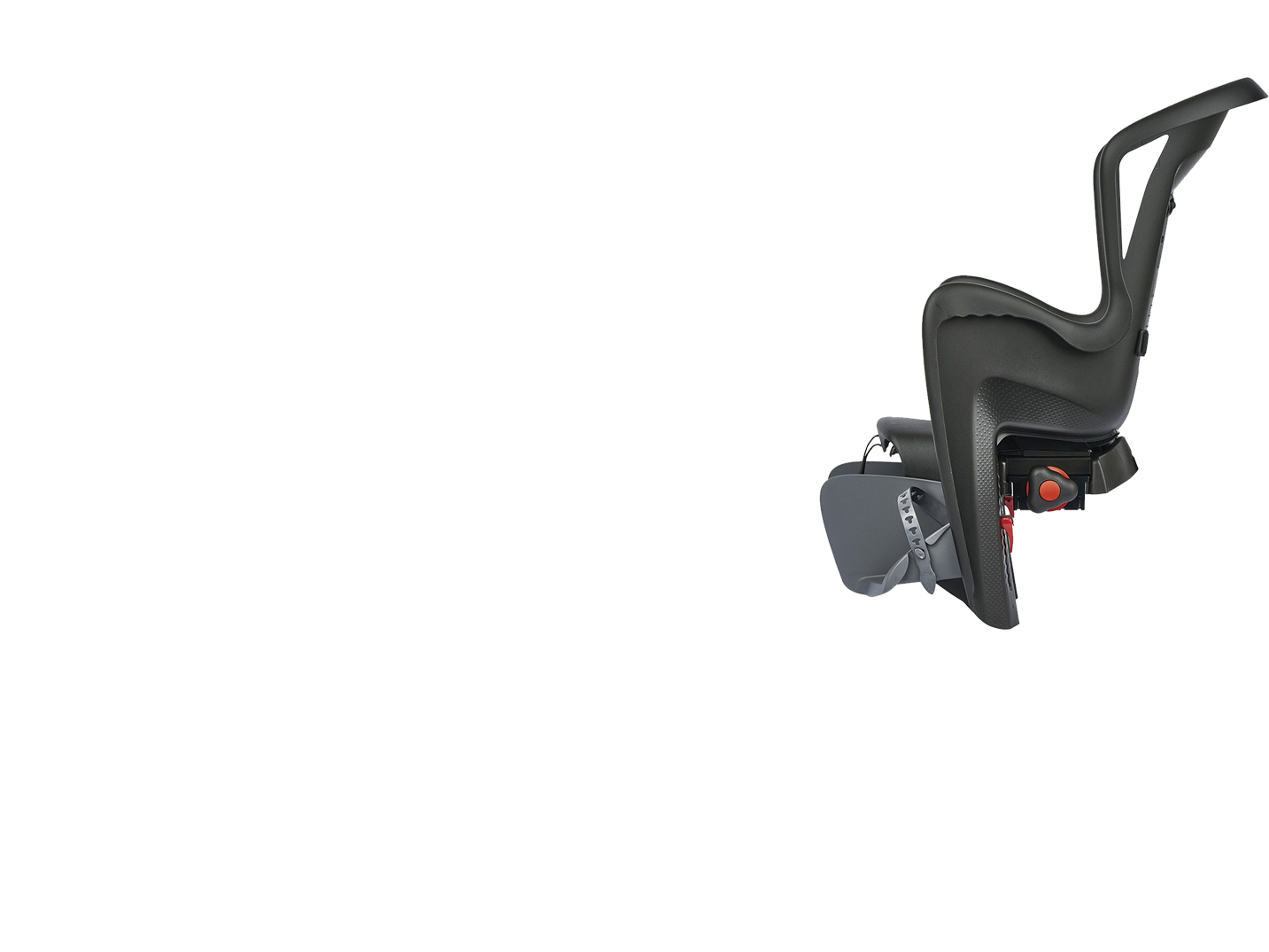 Rear-mounted safety seat