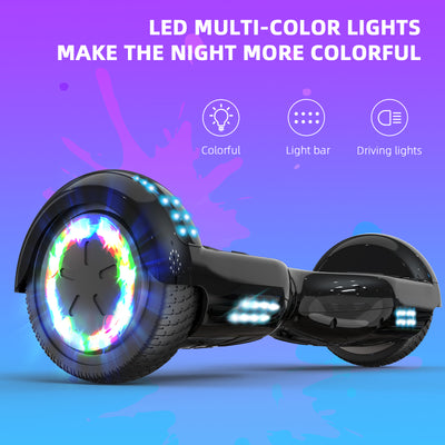 RCB JD6 Hoverboards 6,5 inch Skateboard Copii (Vine cu lumini LED în cinci culori)