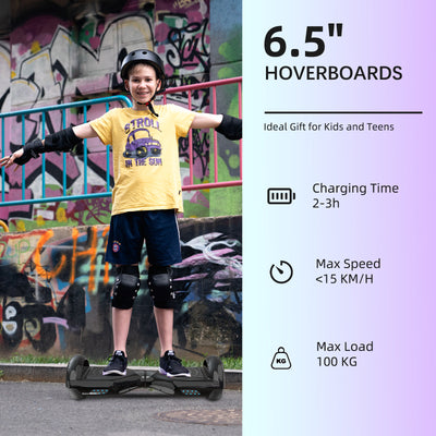 RCB JD6 Hoverboards 6,5 inch Skateboard Copii (Vine cu lumini LED în cinci culori)