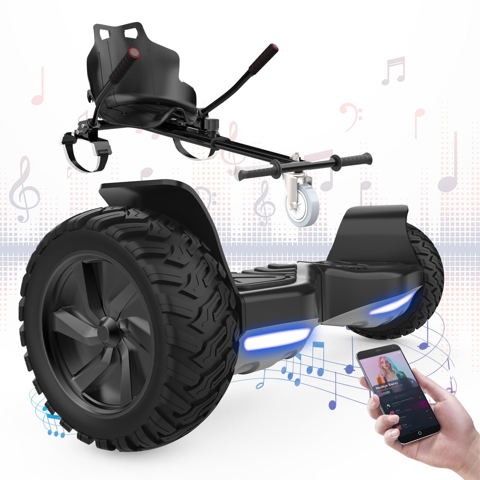 RCB HM6 Hoverboard + KT