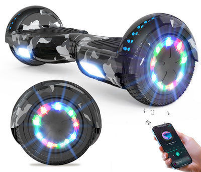 RCB JD6 Hoverboards 6,5 inch Skateboard Copii (Vine cu lumini LED în cinci culori)