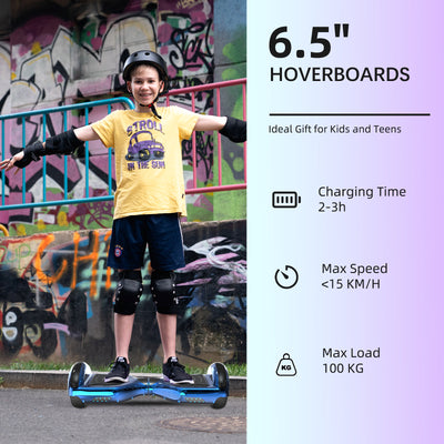 RCB JD6 Hoverboards 6,5 inch Skateboard Copii (Vine cu lumini LED în cinci culori)