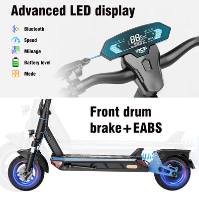 Scooter électrique RCB R10S (légal sur route en Europe)