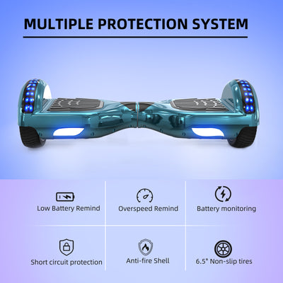 RCB JD6 Hoverboards 6,5 inch Skateboard Copii (Vine cu lumini LED în cinci culori)