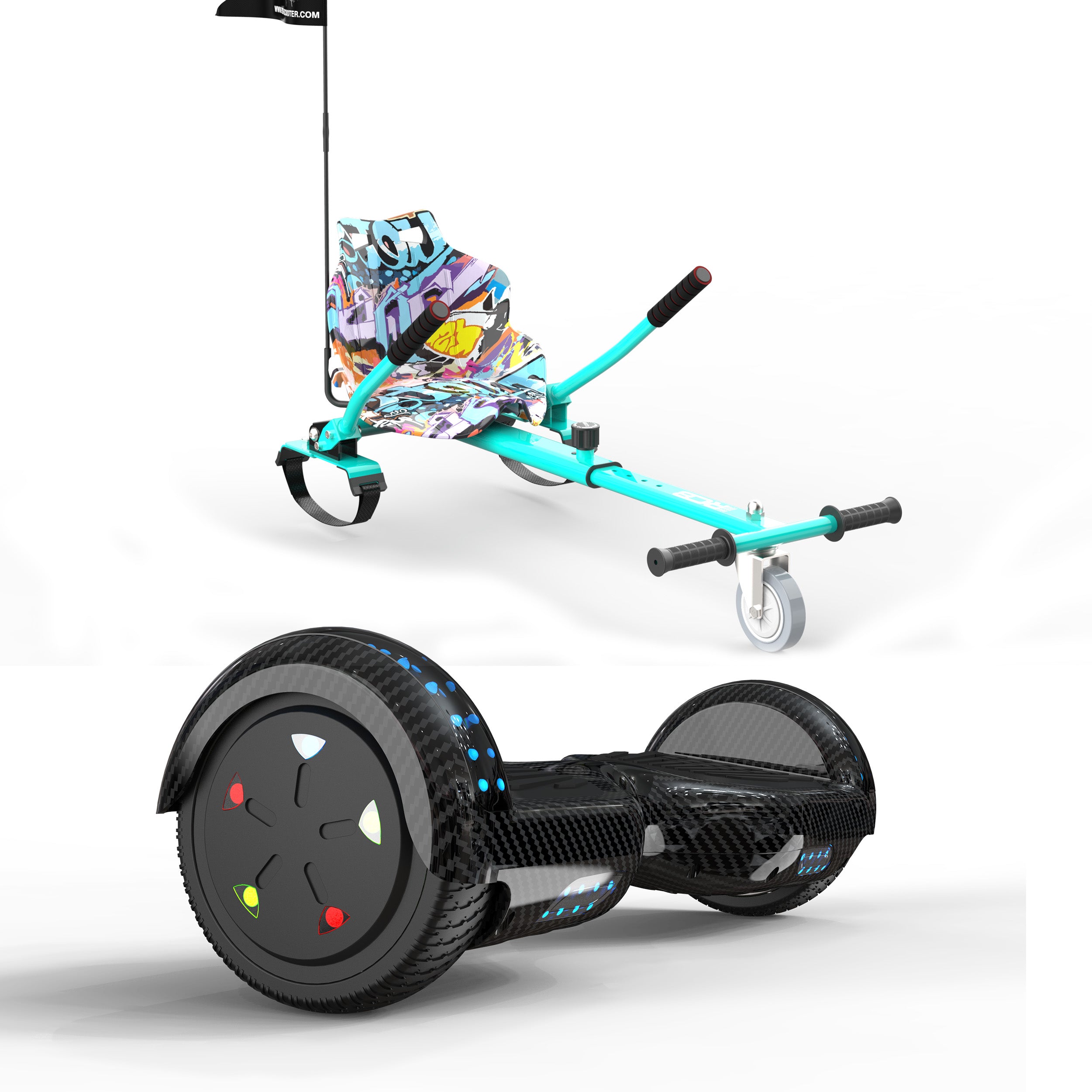 RCB JD6 6,5-Zoll-Hoverboard + KT