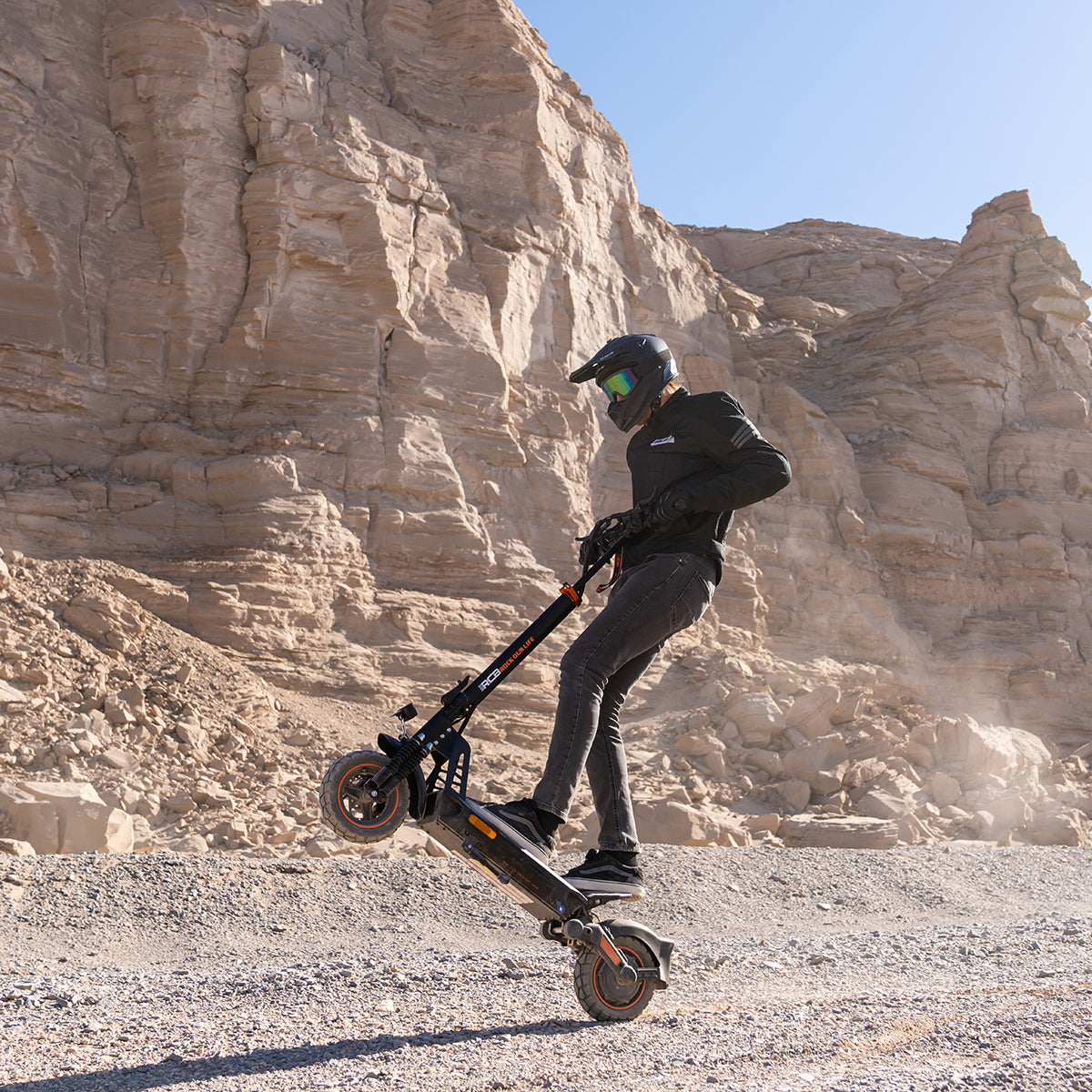 RCB D5 PRO ABE Ultra Elektroroller Lampeggiatore (RCB D5 PRO NFC+Indicatore di direzione)