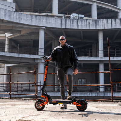RCB D7 MAX ABE Elektroroller – Légal, 80–100 km Reichweite, 46,7 % Steigung, Clignotant