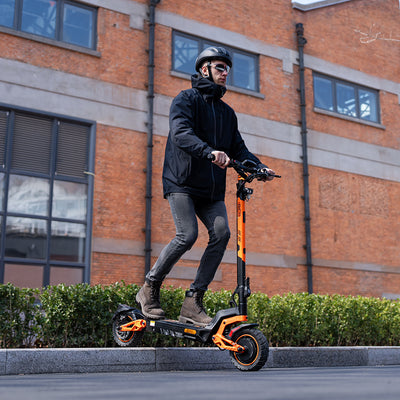 RCB D7 MAX ABE Elektroroller – Légal, 80–100 km Reichweite, 46,7 % Steigung, Clignotant
