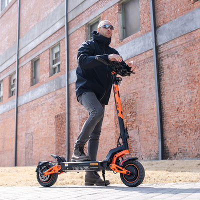 RCB D7 MAX ABE Elektroroller – Légal, 80–100 km Reichweite, 46,7 % Steigung, Clignotant