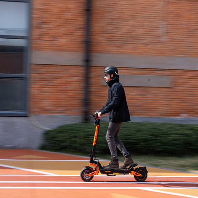 RCB D7 MAX ABE Elektroroller – Légal, 80–100 km Reichweite, 46,7 % Steigung, Clignotant