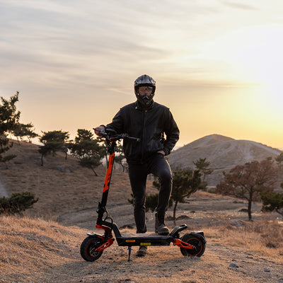 RCB D7 MAX ABE Elektroroller – Légal, 80–100 km Reichweite, 46,7 % Steigung, Clignotant