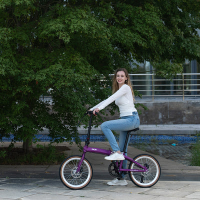 Składany przenośny rower miejski RCB GK4 (nieelektryczny)