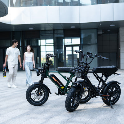 Mini bicicletă electrică RCB G19 pentru adulți (aplicație RCB)&NFC E BIKE)