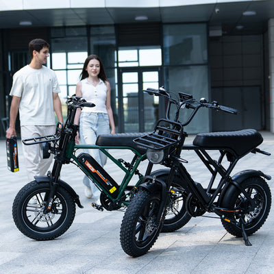 Mini bicicletă electrică RCB G19 pentru adulți (aplicație RCB)&NFC E BIKE)