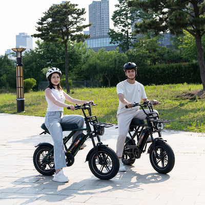 Mini bicicletă electrică RCB G19 pentru adulți (aplicație RCB)&NFC E BIKE)