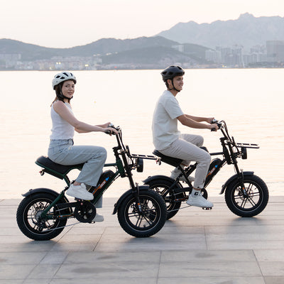 Mini bicicletă electrică RCB G19 pentru adulți (aplicație RCB)&NFC E BIKE)