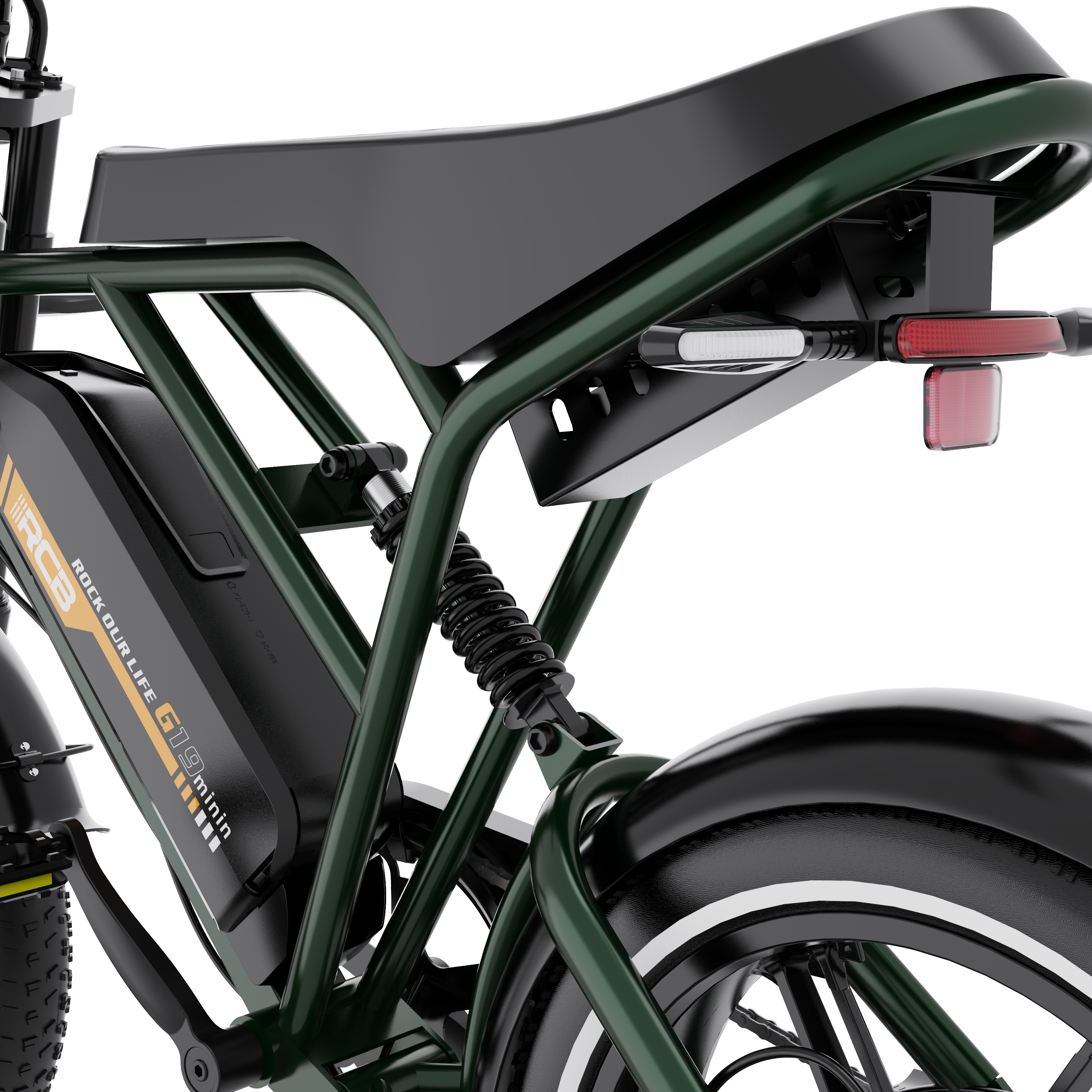 RCB G19 mini rower elektryczny dla dorosłych (aplikacja RCB)&NFC E BIKE)