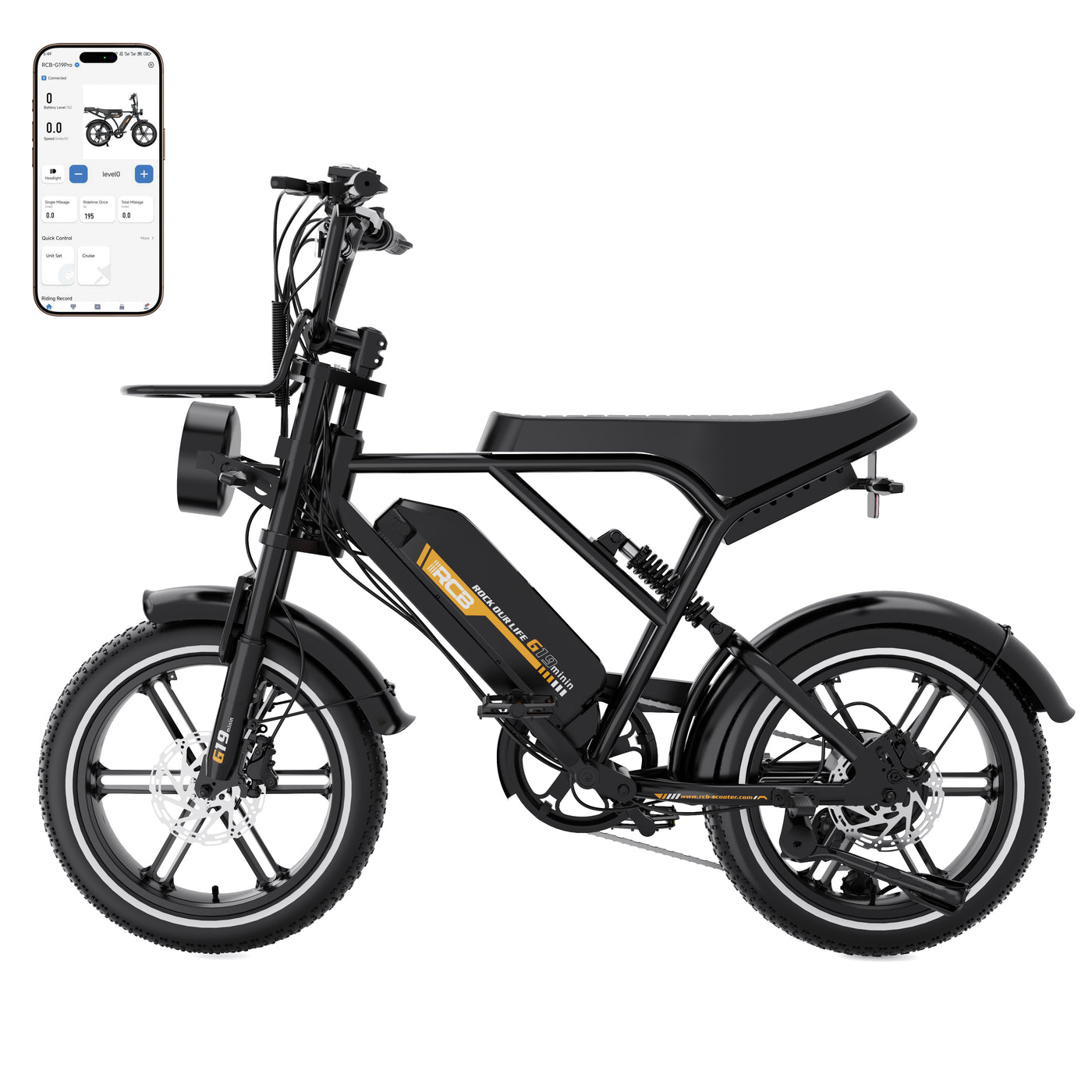 RCB G19 mini Electric Bike for Adults(RCB APP&NFC E BIKE)