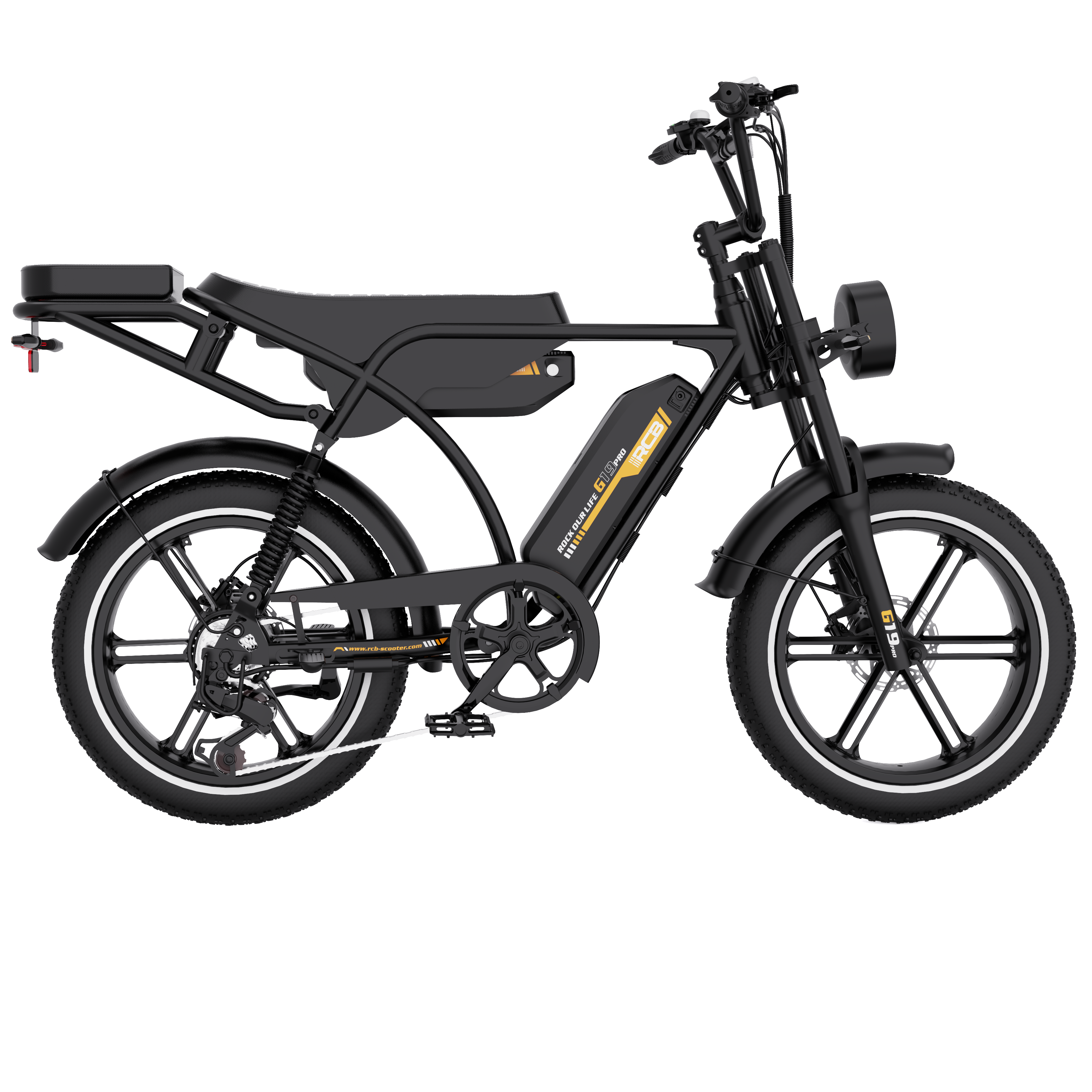RCB G19 Pro Elektrofahrrad für Erwachsene (RCB App & NFC E Bike)