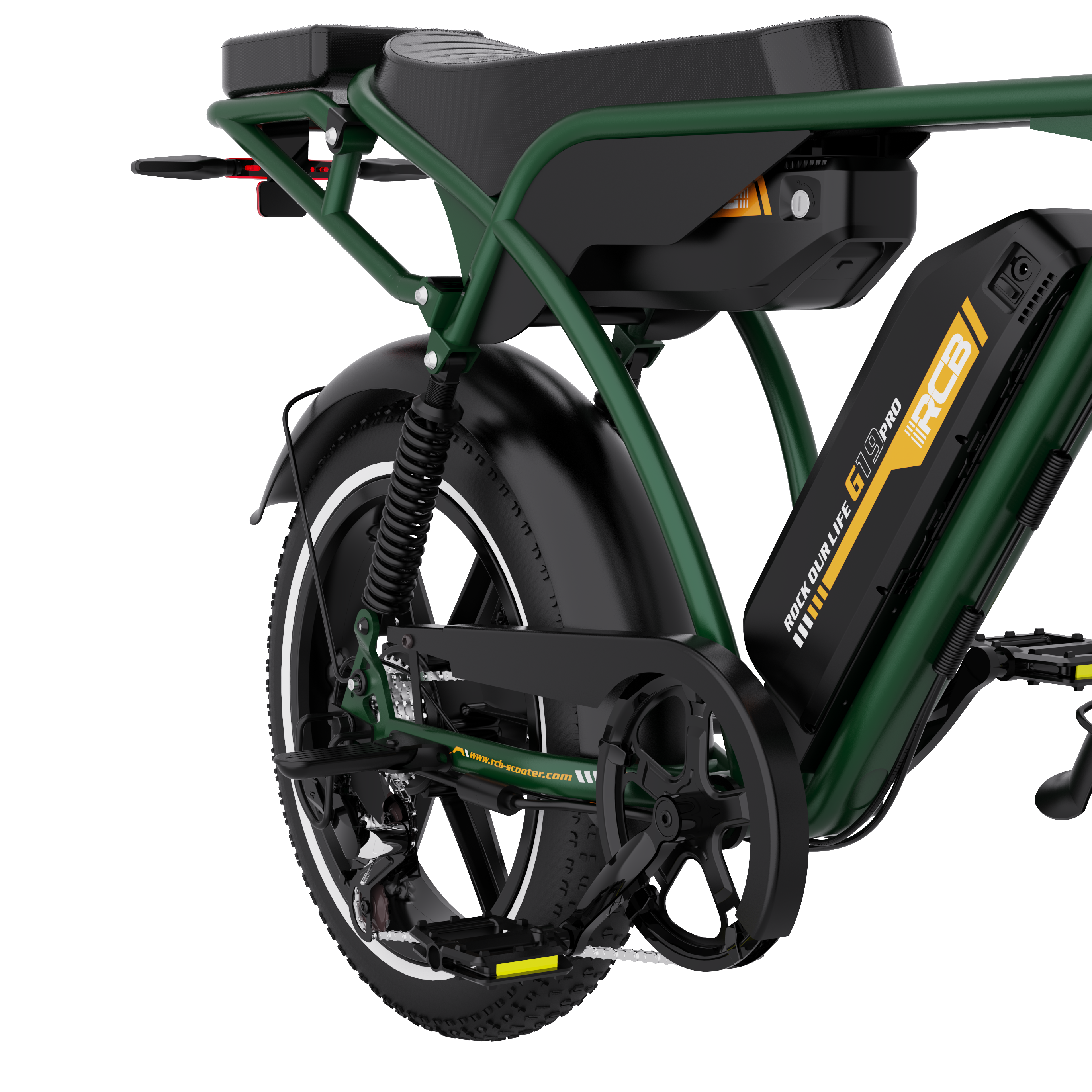 RCB G19 Pro Elektrofahrrad für Erwachsene (RCB App & NFC E Bike)