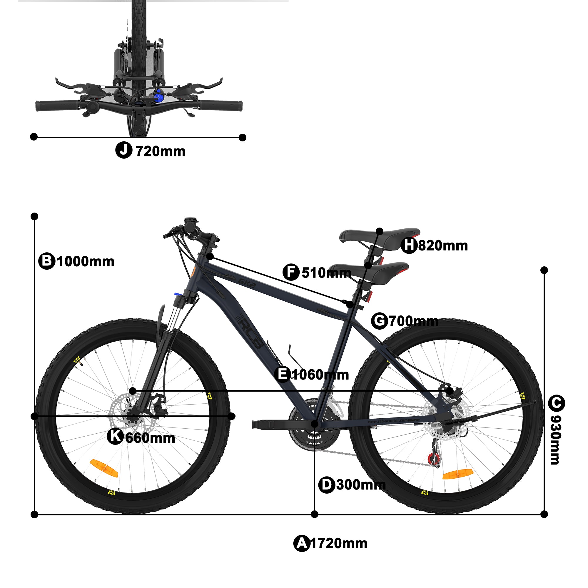 Bike Technical Dimensions
