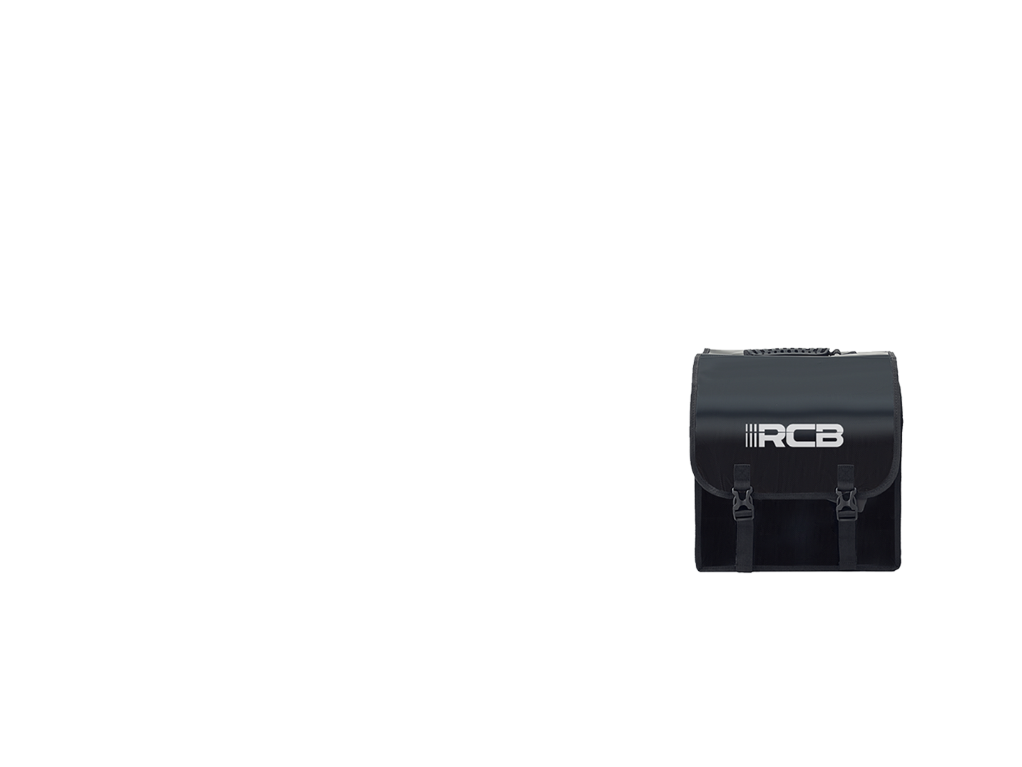 Rear-mounted cycling bag