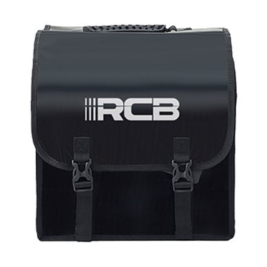 Rear-mounted cycling bag