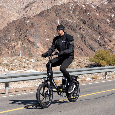 Bicicleta eléctrica plegable RCB RK6 Fat Tire (RCB APP E BIKE)