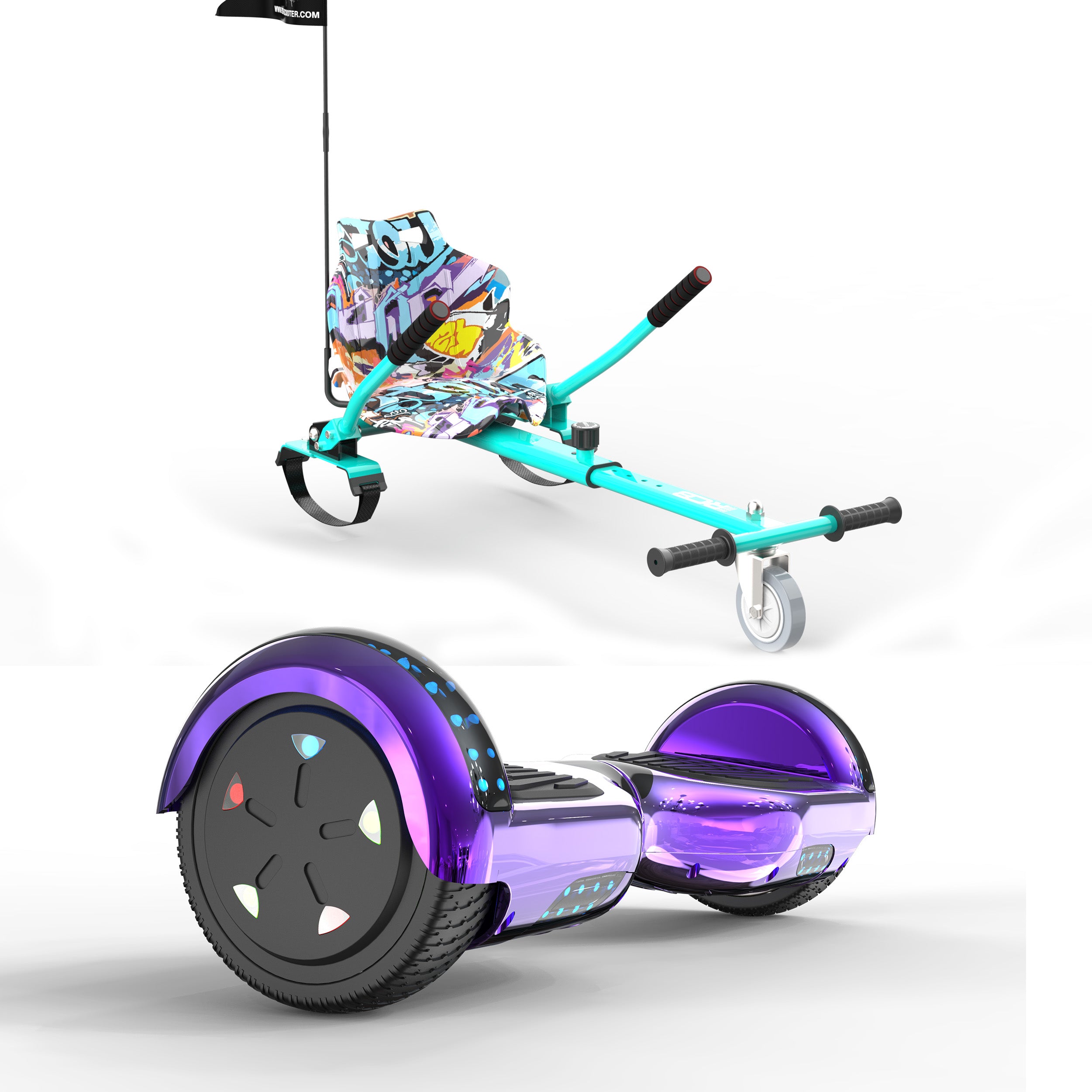 RCB JD6 6,5-Zoll-Hoverboard + KT