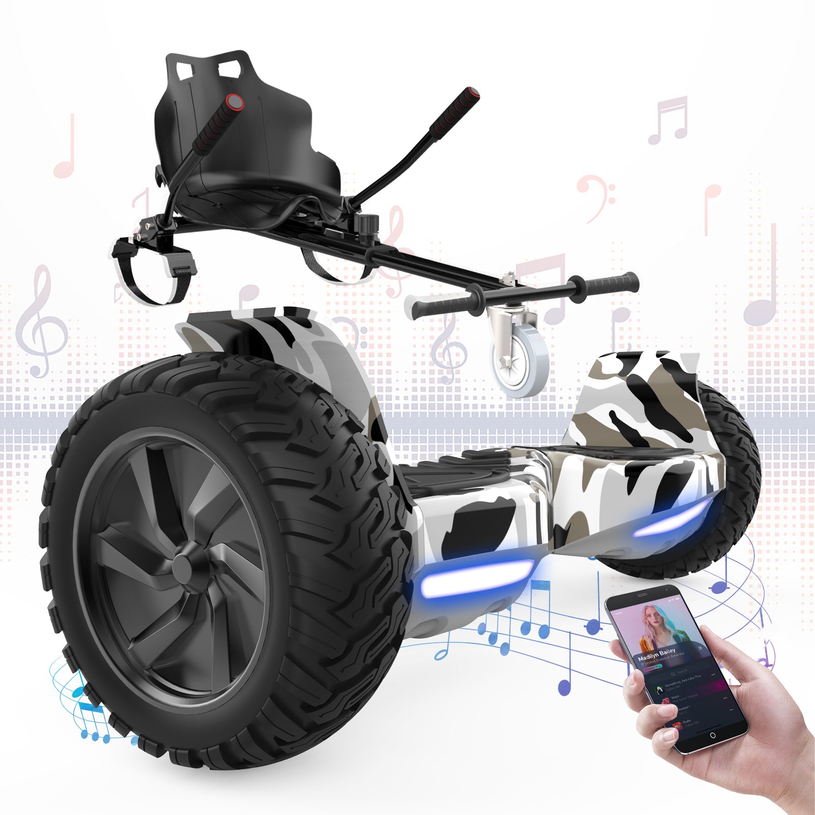 RCB HM6 Hoverboard + KT