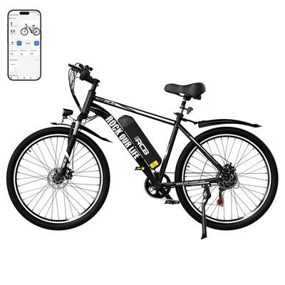 Bicicleta eléctrica RCB RK15 para adultos (RCB APP E BIKE)