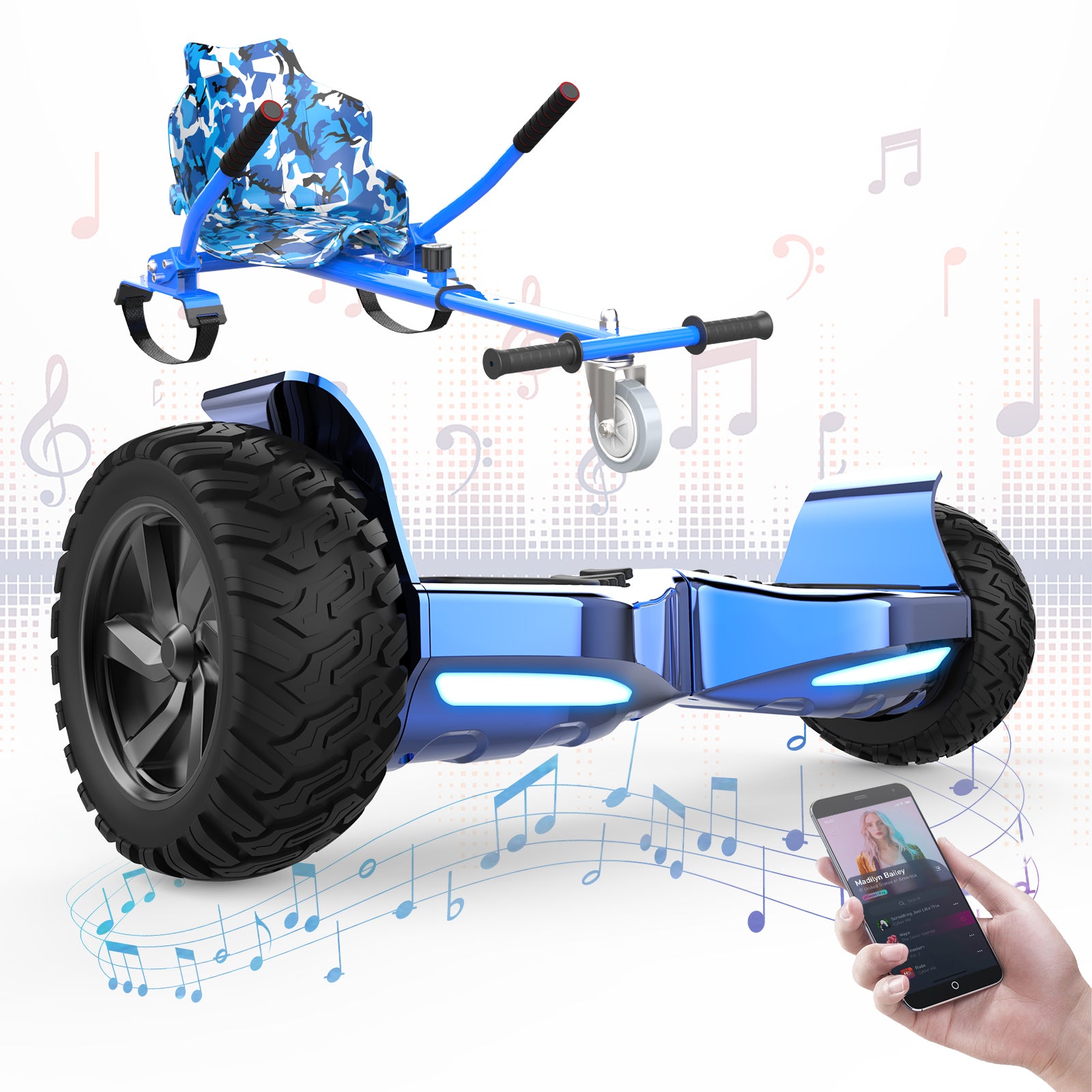 RCB HM6 Hoverboard + KT