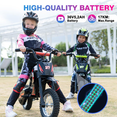 RCB R9X Elektryczny motocykl motocrossowy dla dzieci (6-12 lat)