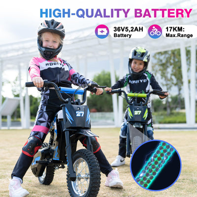 RCB R9X Elektryczny motocykl motocrossowy dla dzieci (6-12 lat)