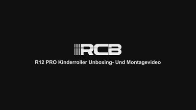 RCB R12 PRO Elektroroller für Kinder und Jugendliche (6-12)