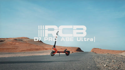 RCB D7 ABE Ultra Elektroroller – 20KMH(±10%) – Intermitente + NFC – Legal en Alemania