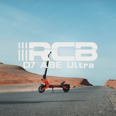 RCB D7 ABE Ultra Elektroroller – 20KMH(±10%) – Intermitente + NFC – Legal en Alemania